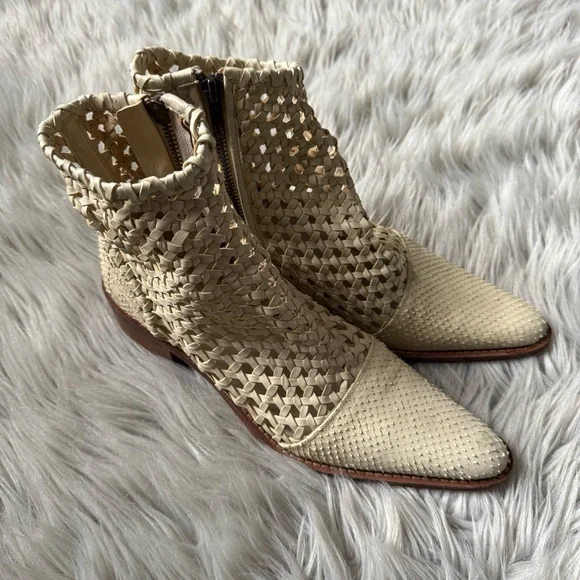 FREE PEOPLE In The Loop Woven Boots Size 37 - Picture 5 of 14